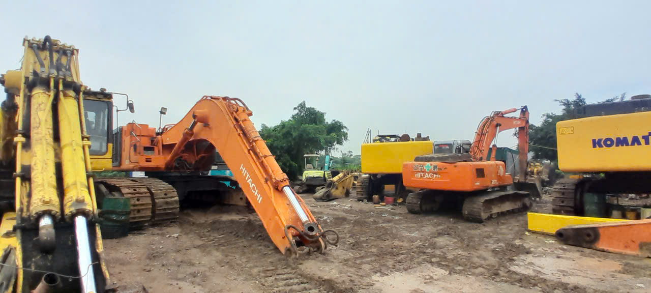 Hoán cải máy xúc Diesel sang Điện